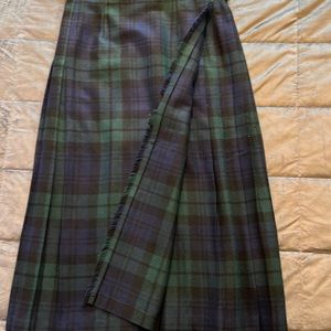 Plaid kilt from Scotland